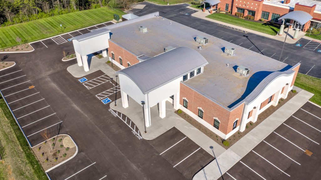 Dean Cosmetic Dentistry Building top view